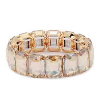 Crystal Stone Stretch Bracelet - Passion 4 Fashion USA
