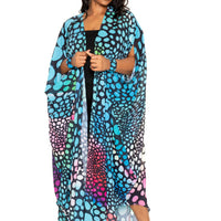 Dot Robe With Wrist Band - Passion 4 Fashion USA