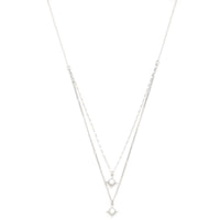 Double Star Crystal Layered Necklace - Passion 4 Fashion USA