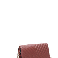 Fashion Double Metal Pattern Stitching Tassel Crossbody Bag - Passion 4 Fashion USA