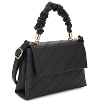 Fashion Smooth Pattern Wrinkle Handle Crossbody Bag - Passion 4 Fashion USA
