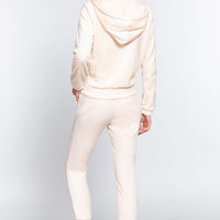 Faux Fur Jacket & Jogger Pants Set - Passion 4 Fashion USA