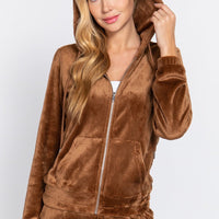 Faux Fur Jacket & Jogger Pants Set - Passion 4 Fashion USA