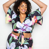 Flower Jogger & Top Set - Passion 4 Fashion USA