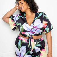 Flower Jogger & Top Set - Passion 4 Fashion USA