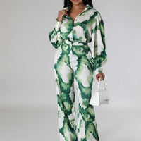 High Waisted Pants Two Piece Set - Passion 4 Fashion USA