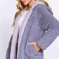 Hoodie Faux Fur Reversible Jacket - Passion 4 Fashion USA
