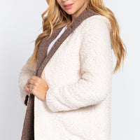 Hoodie Faux Fur Reversible Jacket - Passion 4 Fashion USA