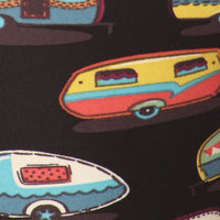 Multicolored Campers Printed, High Waisted Leggings In A Fit Style, With An Elastic Waistband - Passion 4 Fashion USA