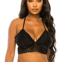 Non Removable Straps Lace Bralette - Passion 4 Fashion USA