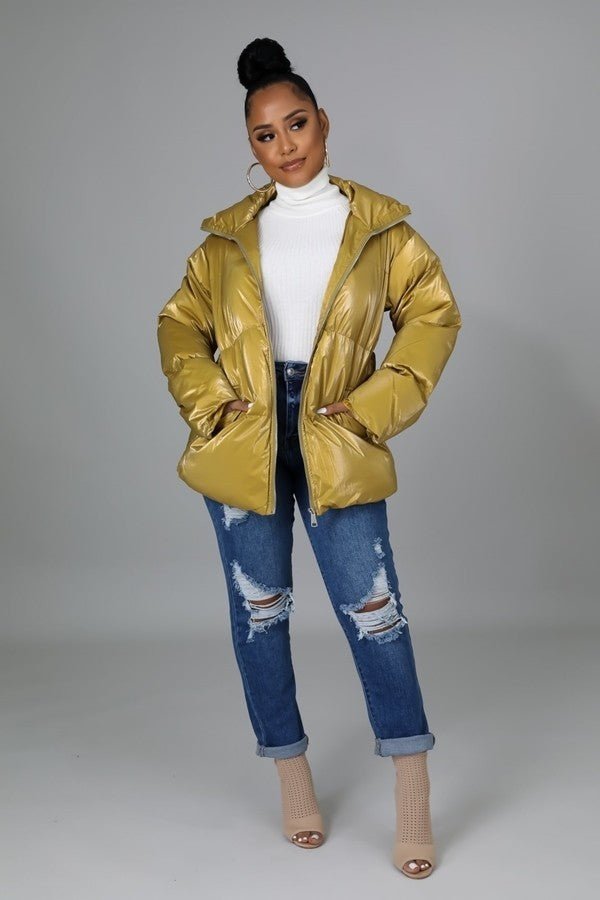 Non-stretch Bomber Jacket - Passion 4 Fashion USA