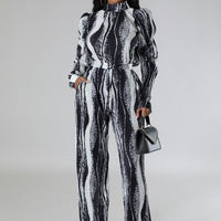 Non-stretch Two-piece Set - Passion 4 Fashion USA