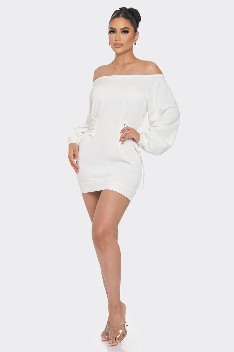 Off Shoulder Mini Dress Passion 4 Fashion USA Off Shoulder Mini Dress Passion 4 Fashion USA