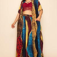Printed Wide Pants Set - Passion 4 Fashion USA