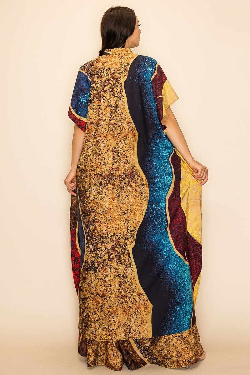 Printed Wide Pants Set - Passion 4 Fashion USA