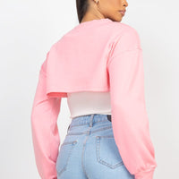 Ribbed Sleeveless Top With Shrug Sweater - Passion 4 Fashion USA