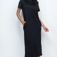 Side Pocket Tee Dress - Passion 4 Fashion USA