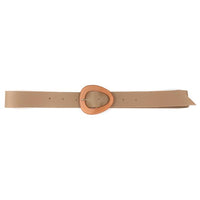 Smooth Oval Buckle Belt - Passion 4 Fashion USA