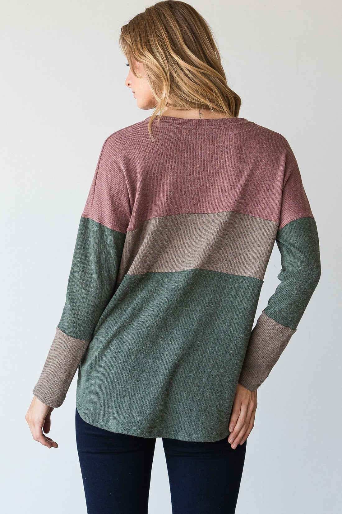 Stylish Colorblock Top - Passion 4 Fashion USA