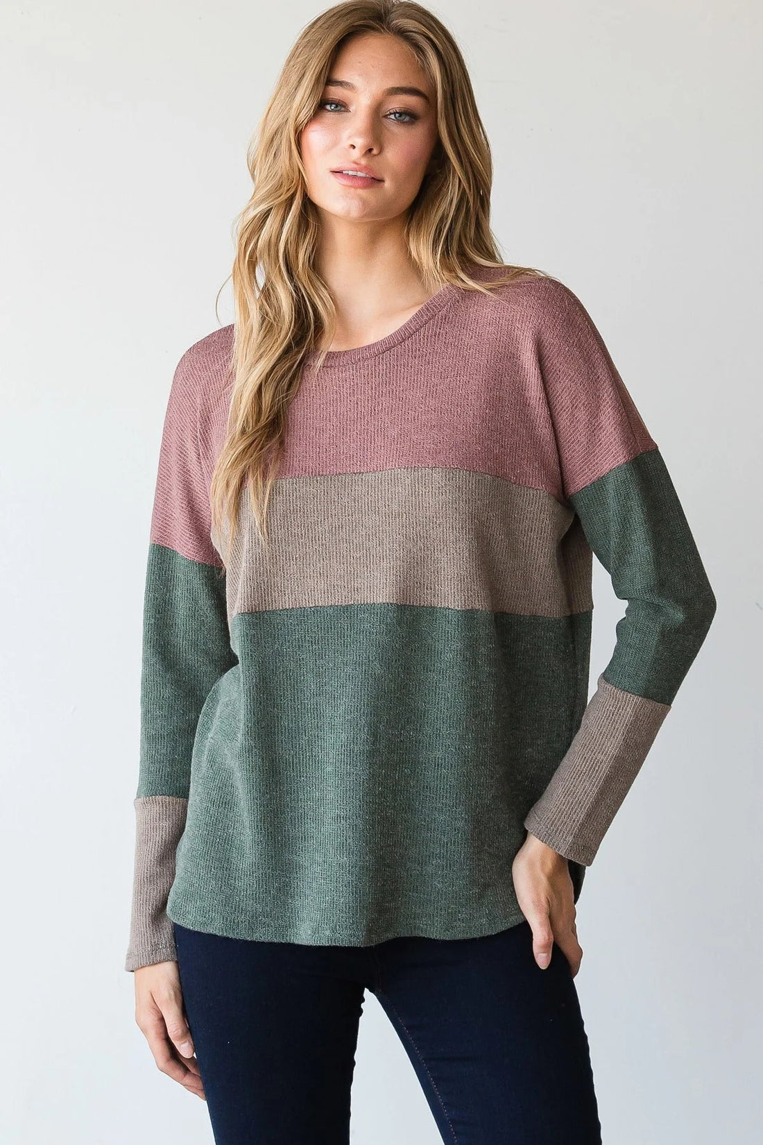 Stylish Colorblock Top - Passion 4 Fashion USA
