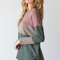 Stylish Colorblock Top - Passion 4 Fashion USA