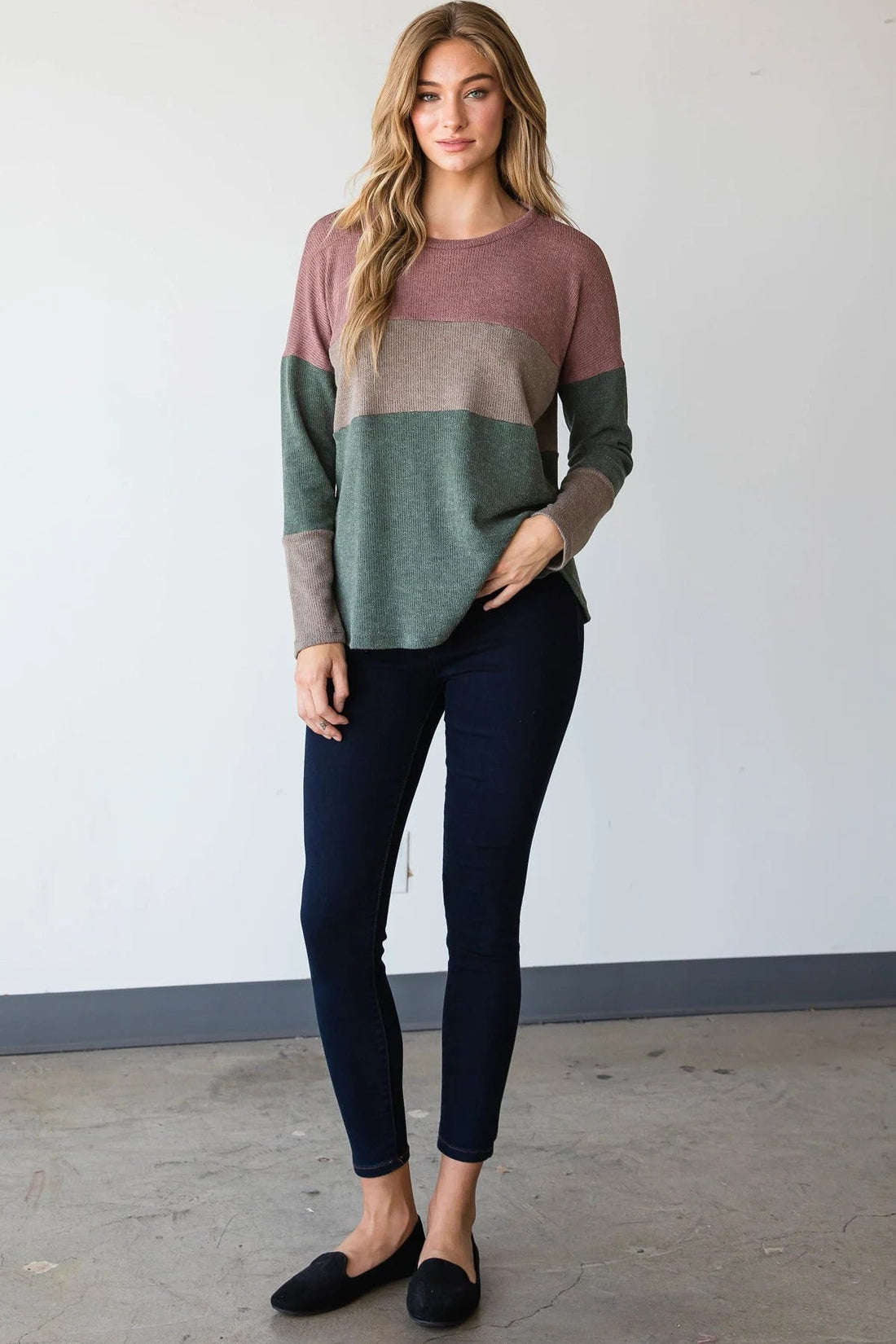 Stylish Colorblock Top - Passion 4 Fashion USA