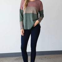 Stylish Colorblock Top - Passion 4 Fashion USA