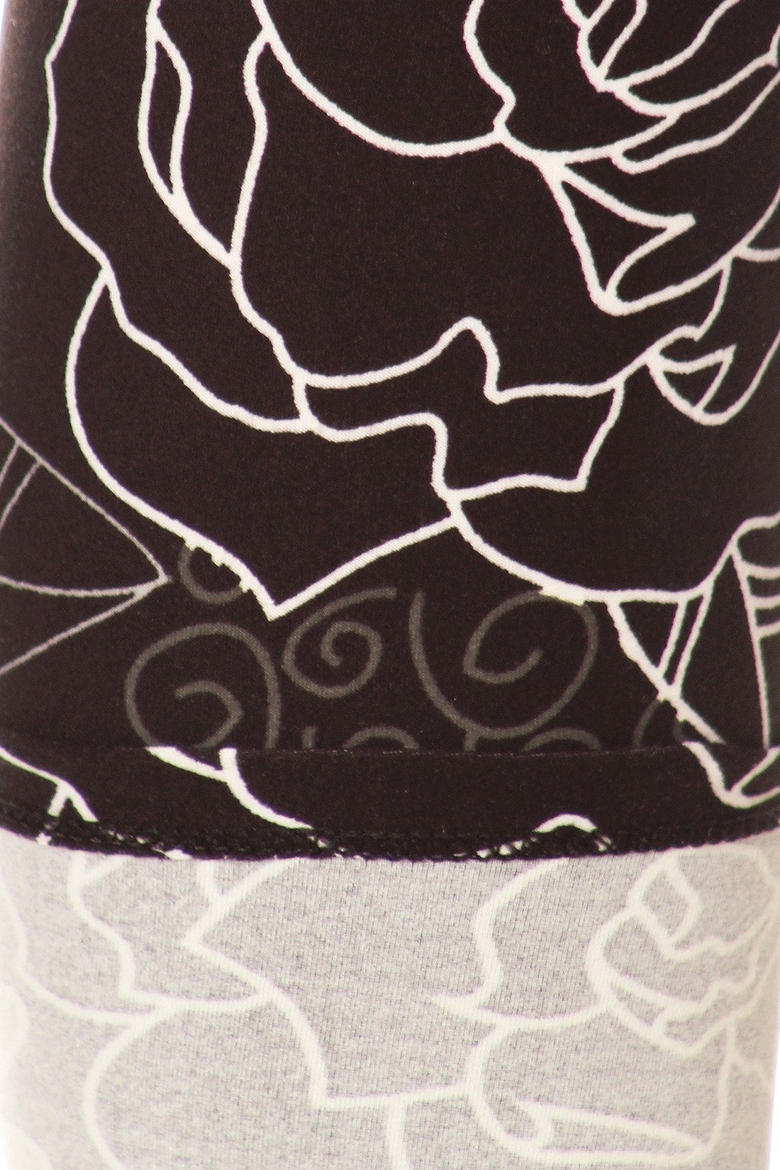 Super Soft Peach Skin Fabric, Multi-color Printed Knit Legging With Elastic High Waist Band - Passion 4 Fashion USA