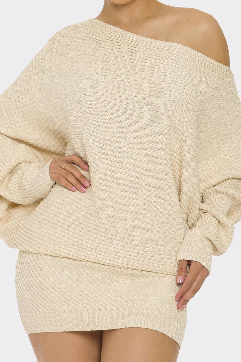 Sweater Mini Dress – Passion 4 Fashion USA