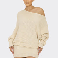 Sweater Mini Dress - Passion 4 Fashion USA