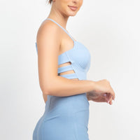 Sweetheart Side Cutouts Bodysuit - Passion 4 Fashion USA