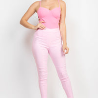 Sweetheart Side Cutouts Bodysuit - Passion 4 Fashion USA