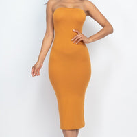Tube Bodycon Dress - Passion 4 Fashion USA