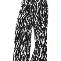 Woven Print Fashion Pants - Passion 4 Fashion USA