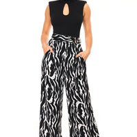 Woven Print Fashion Pants - Passion 4 Fashion USA