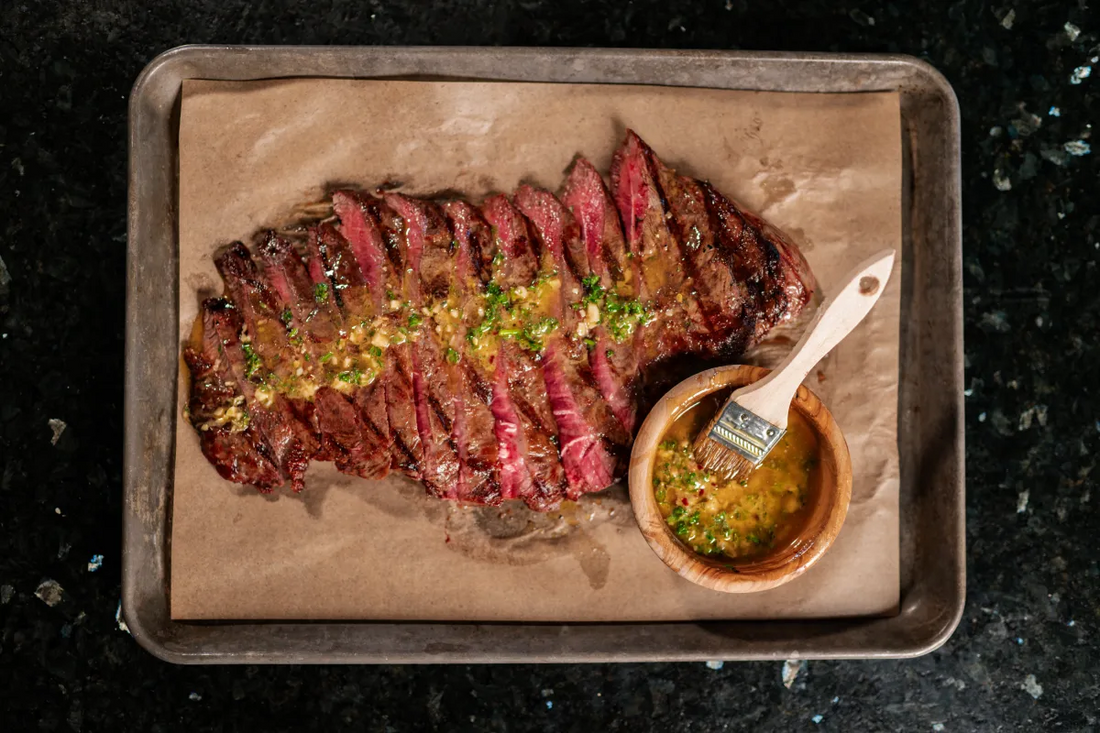 Grass-fed & Finished Flat Iron Steak, 10oz. – USA