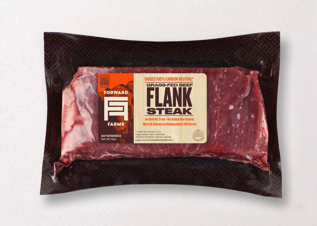 Grass-fed & Finished Flat Iron Steak, 10oz. – USA