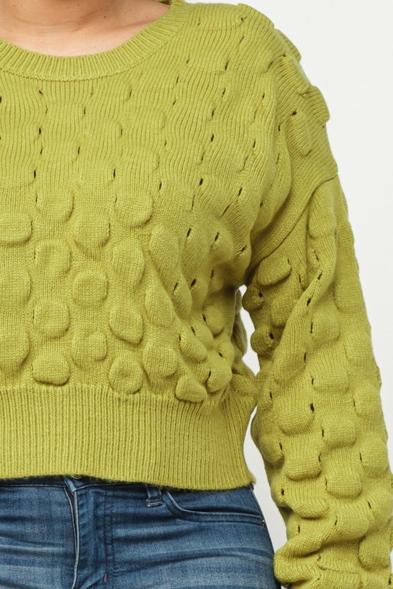 Checker Sweater Top - Passion 4 Fashion USA