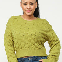 Checker Sweater Top - Passion 4 Fashion USA