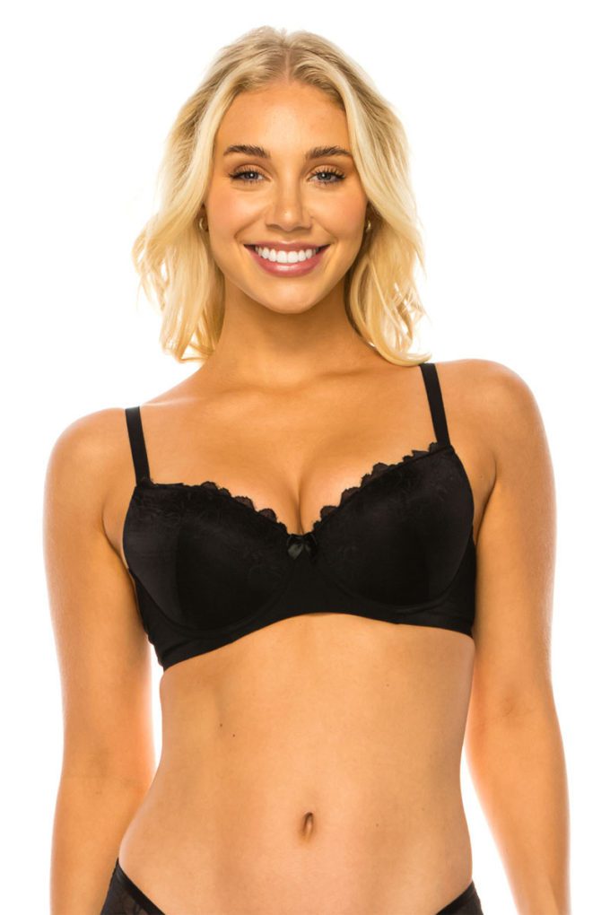 Floral Lace Bra - Passion 4 Fashion USA