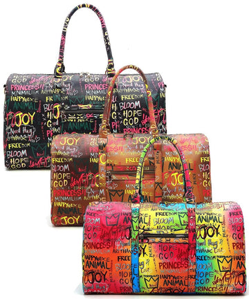 Graffiti Duffel Bag - Passion 4 Fashion USA
