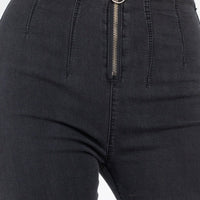 High Waist Denim Jeans - Passion 4 Fashion USA