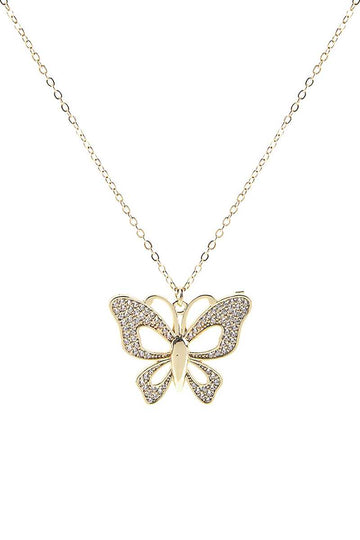 Hollow Butterfly Necklace - Passion 4 Fashion USA