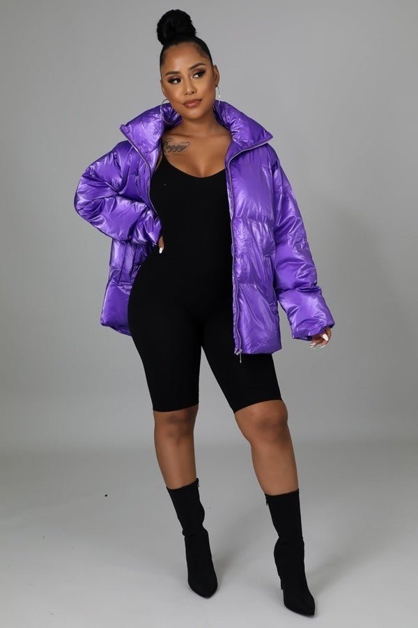 Non-stretch Bomber Jacket - Passion 4 Fashion USA