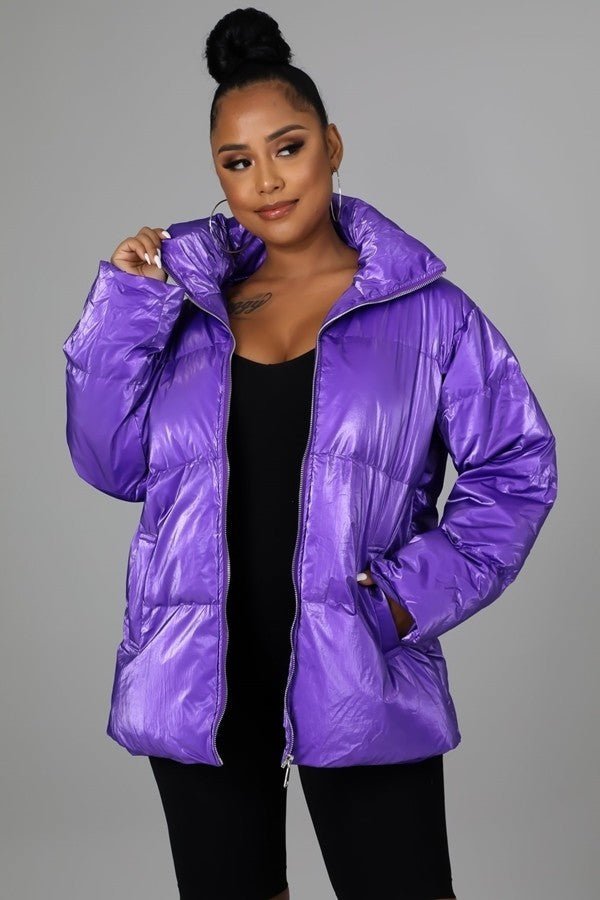 Non-stretch Bomber Jacket - Passion 4 Fashion USA