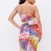 Printed Mesh Dress - Passion 4 Fashion USA