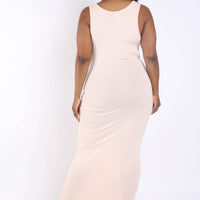 Ribbed Tank Maxi Dress - Passion 4 Fashion USA