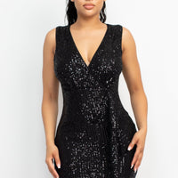 Sequin Mesh Bodycon Dress - Passion 4 Fashion USA