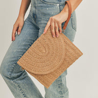 Straw Envelope Crossbody & Clutch - Passion 4 Fashion USA