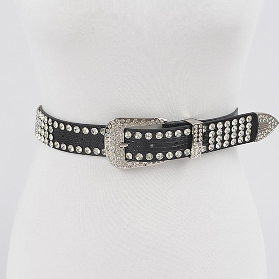 Studded Poly Belt - Passion 4 Fashion USA